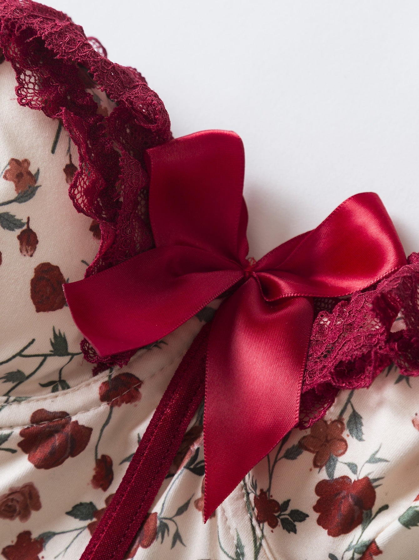 Retro Floral Corset Bouquet Top - aarohi
