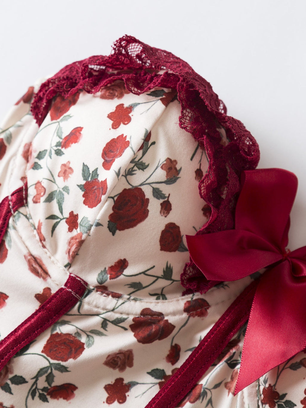 Retro Floral Corset Bouquet Top - aarohi