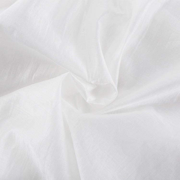 White Corset Puff Sleeve Mini Dress - aarohi